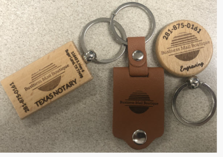 Custom Engraved Leather