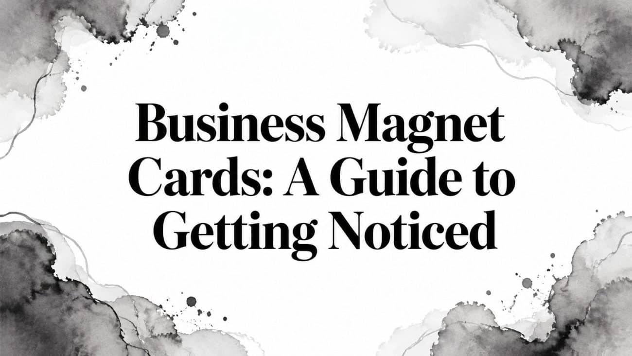 Magnet Business Cards in Sugar Land