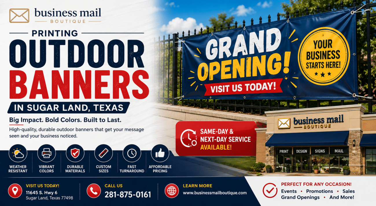 outdoor banner