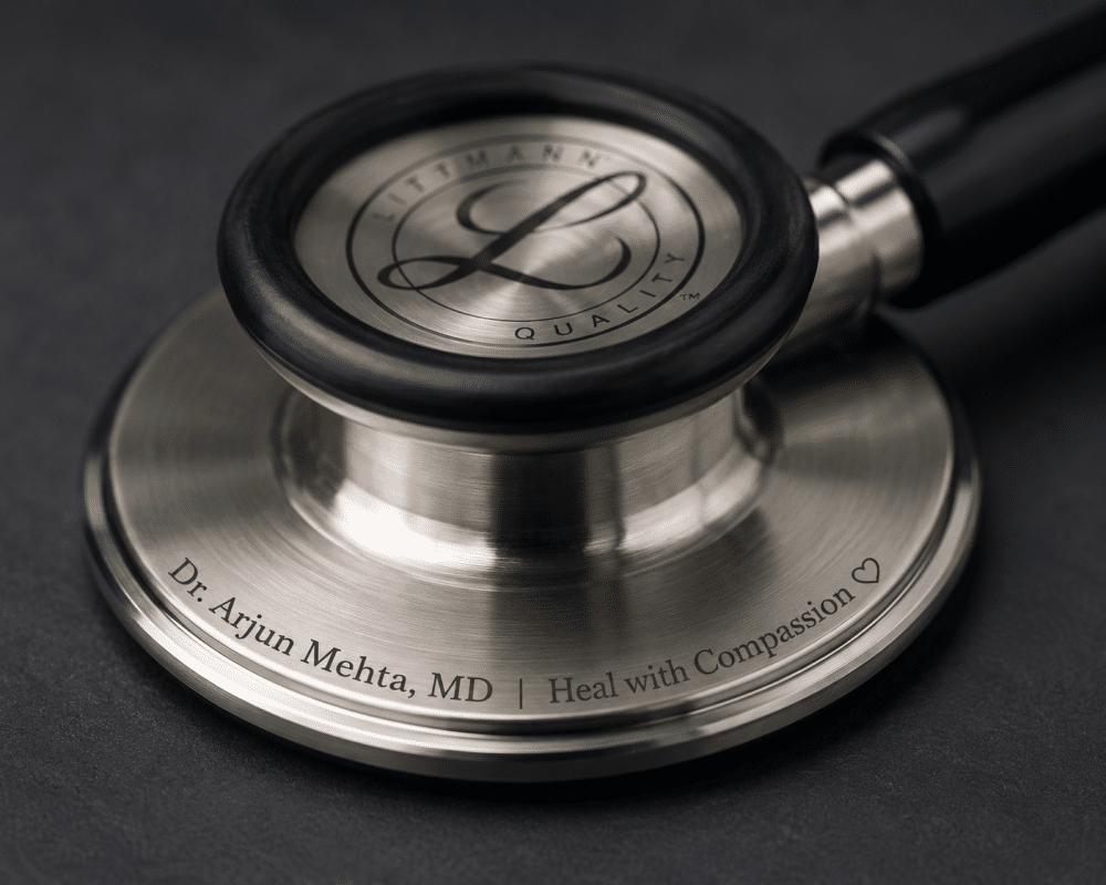stethescope engraved