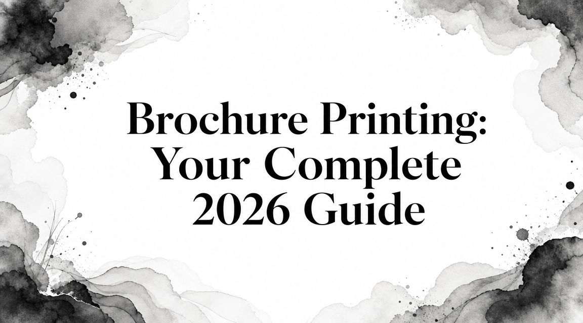 Brochure Printing: Your Complete 2026 Guide