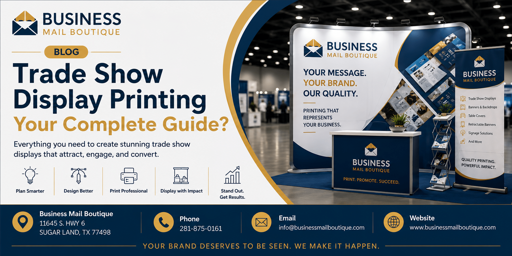 Trade Show Display Printing Your Complete Guide