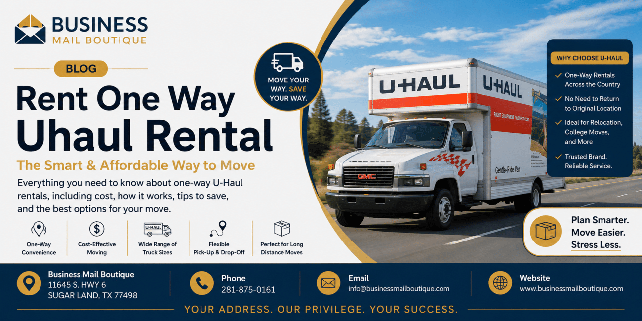 Rent One Way Uhaul Rental