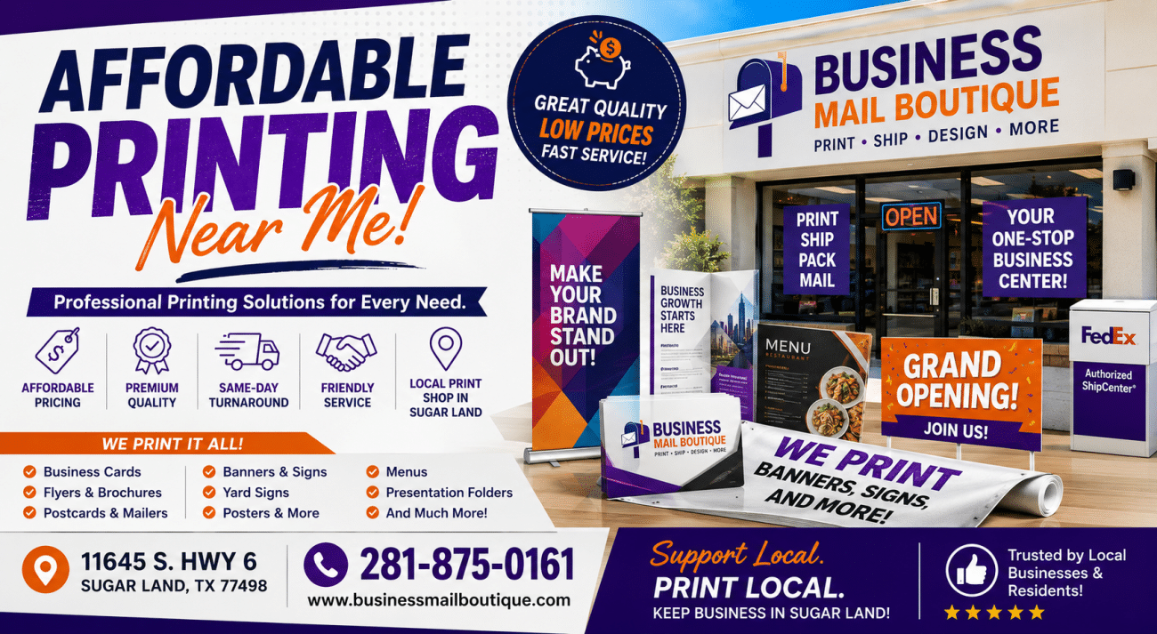 Affordable printing