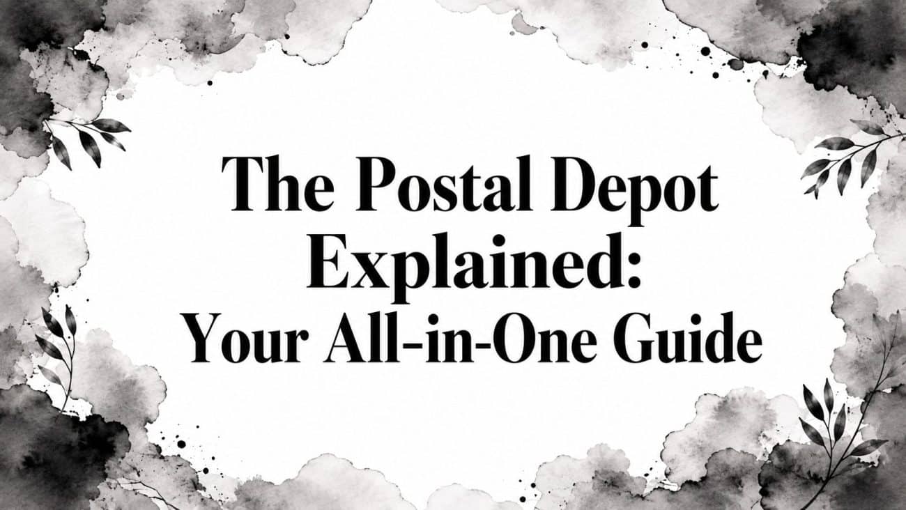 The Postal Depot