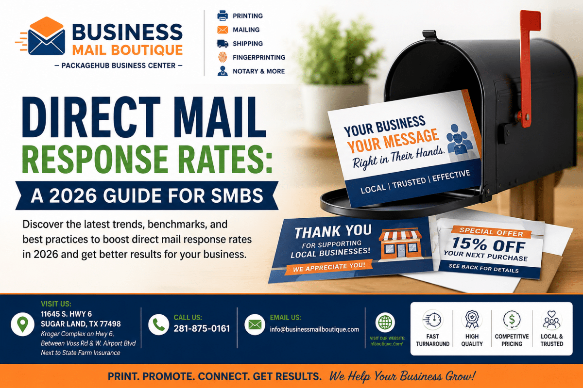 Direct Mail Response Rates: A 2026 Guide for SMBs
