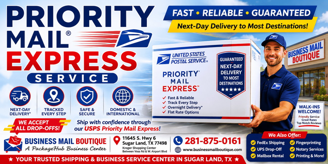 Priority Mail Express Service