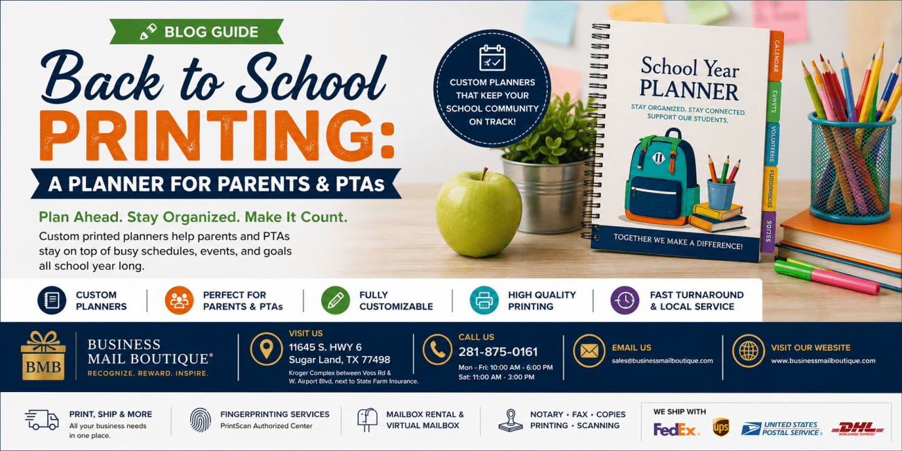 Back to School Printing