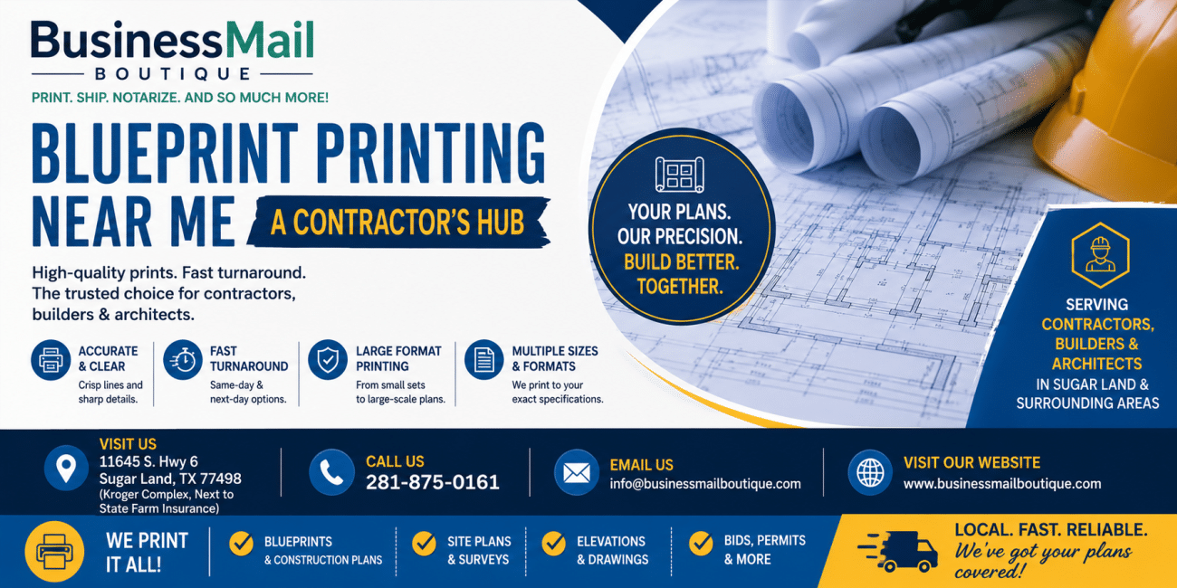 Blueprint Printing Near Me