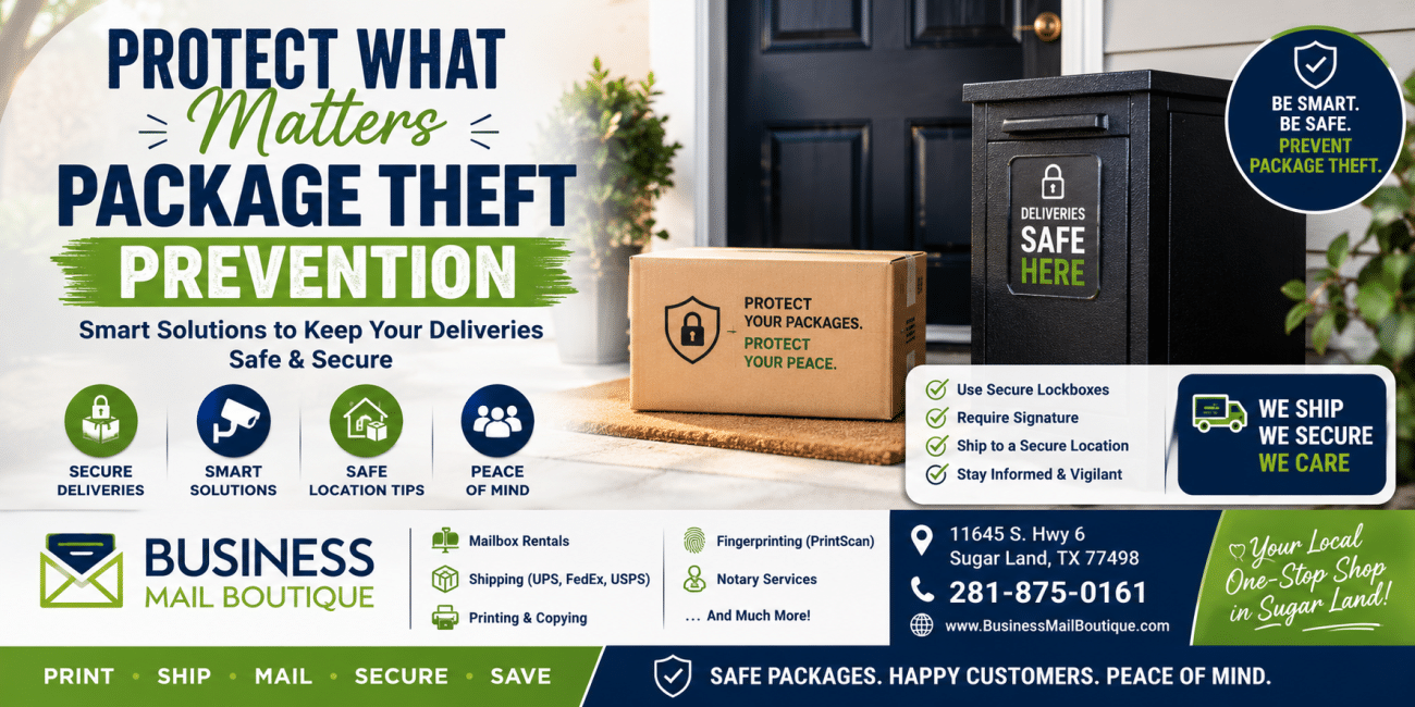 Package Theft Prevention