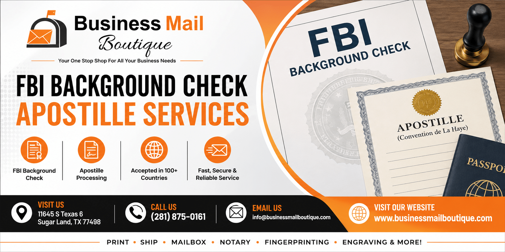 FBI Background Check Apostille
