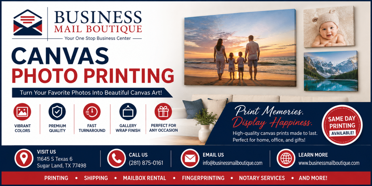 Canvas Photo Printing