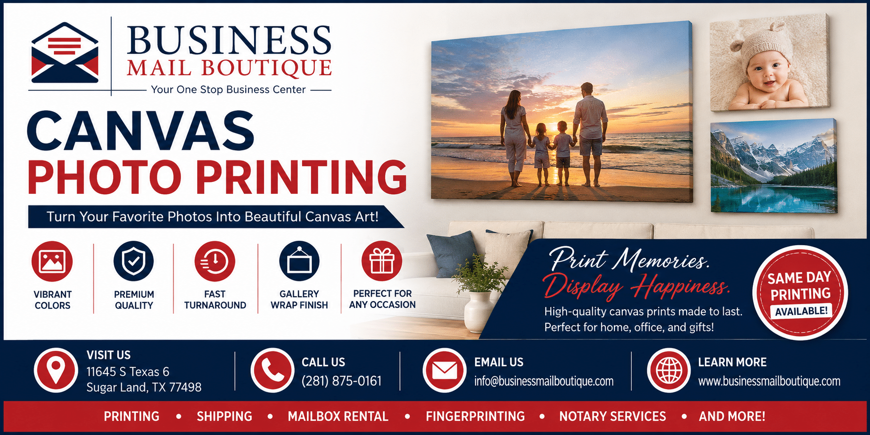 Canvas Photo Printing