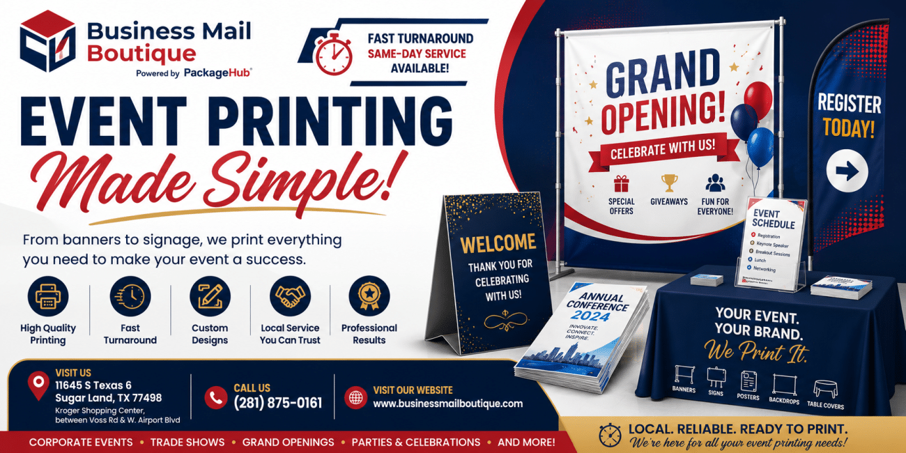 Event Printing Made Simple