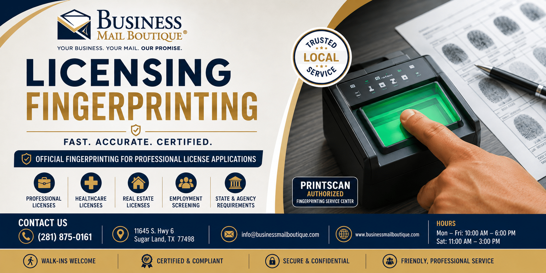 Licensing Fingerprinting