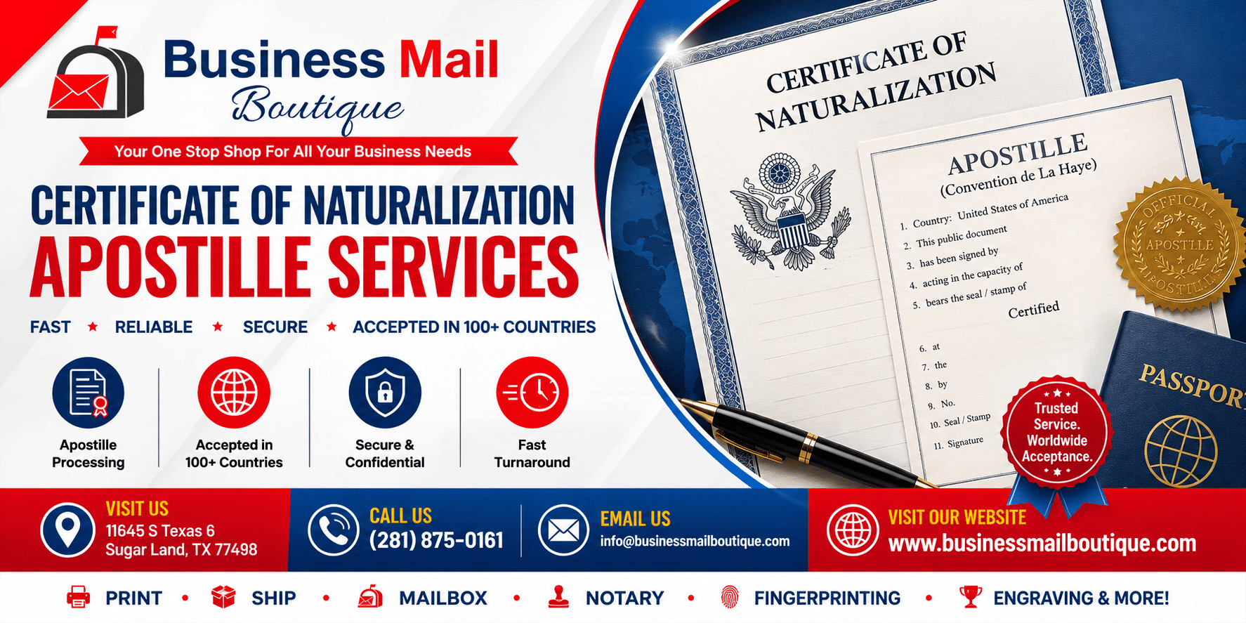 Certificate of Naturalization Apostille