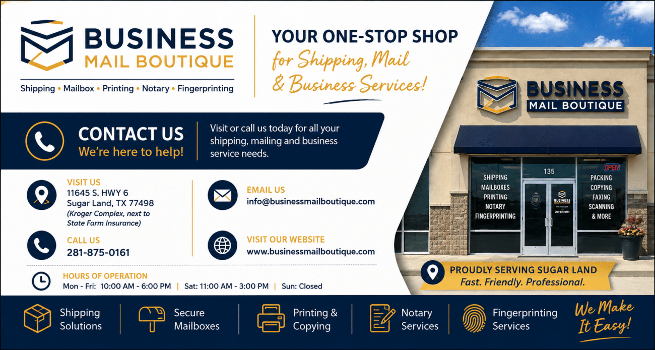 Find Shipping Services Near Me