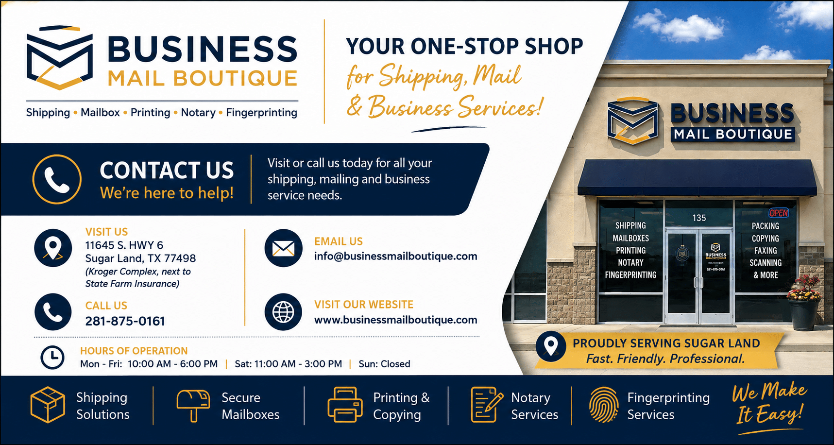Find Shipping Services Near Me