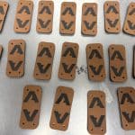 Leather engraving