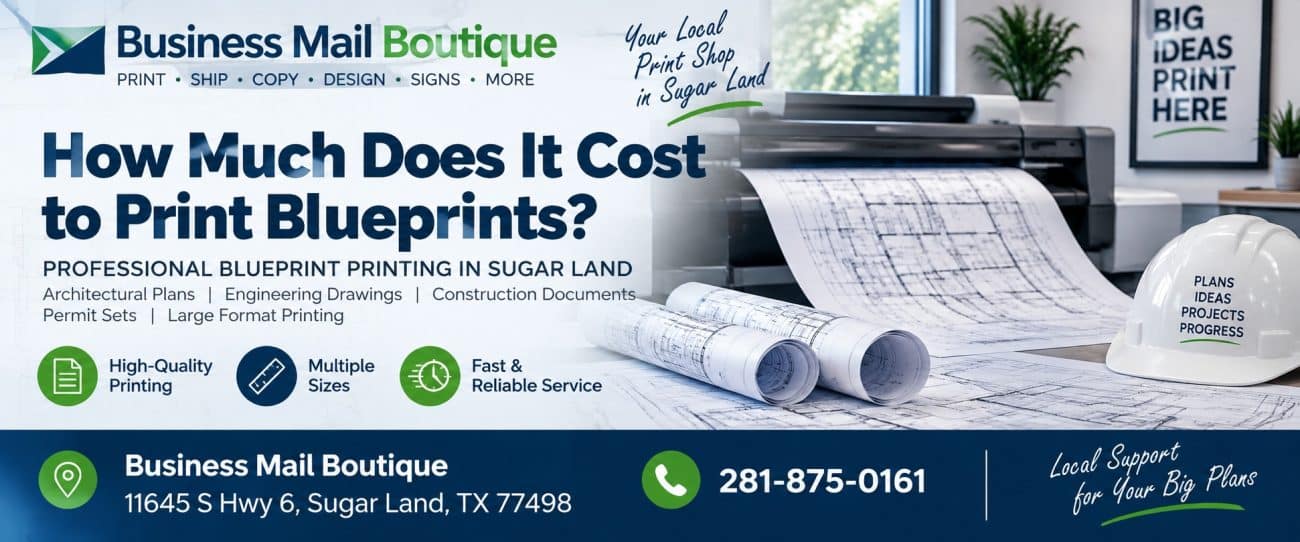 How Much Does It Cost to Print Blueprints