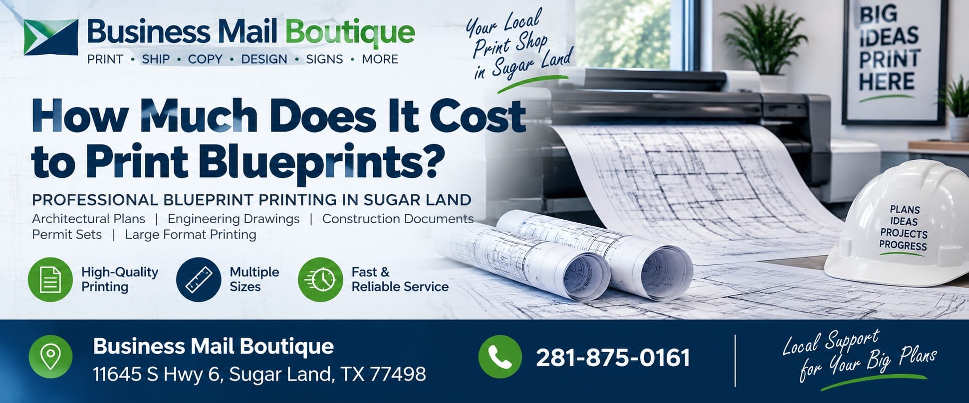 How Much Does It Cost to Print Blueprints